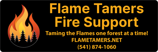 1x3 Flame Tamers Truck Magnet (Set of 2)