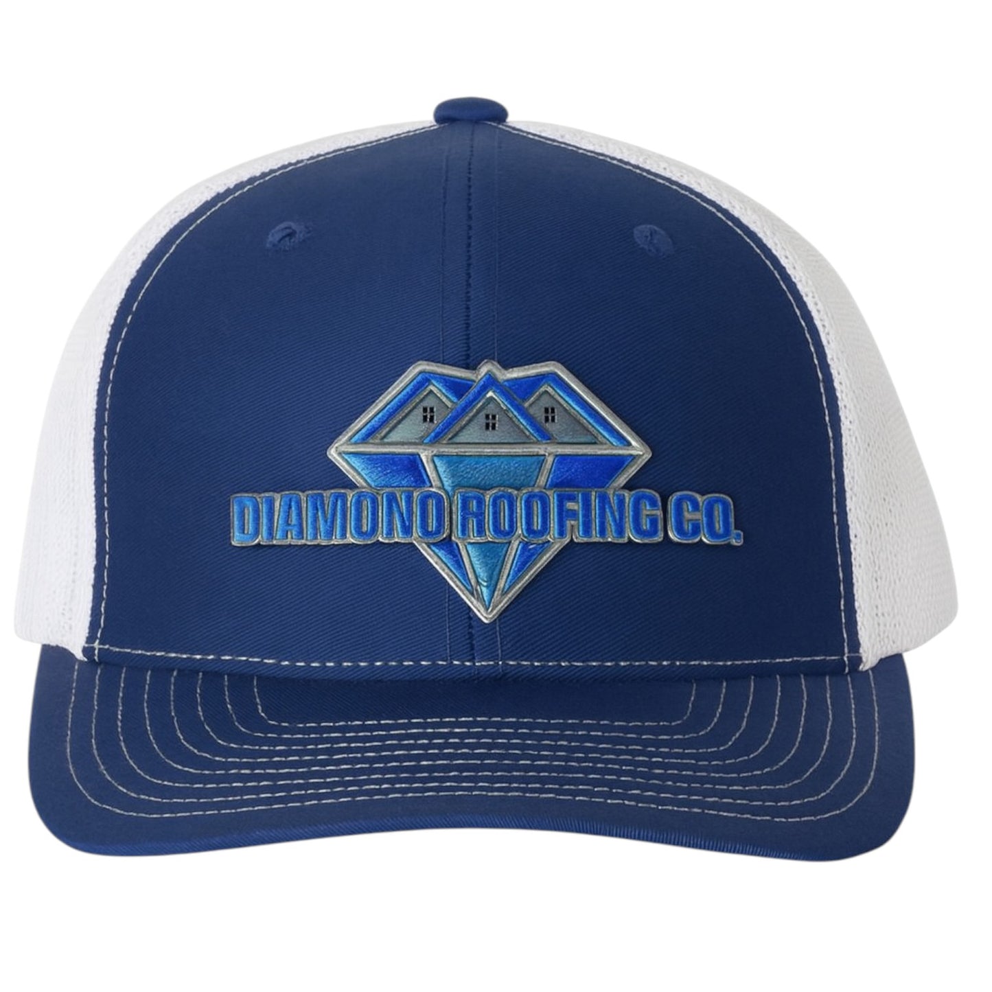 Diamond Roofing Liquid Embroidery Patch (Hat & Decoration) - Richardson 112