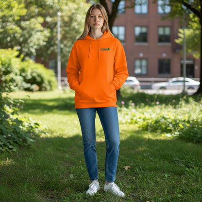 Winston Public Works Hooded Sweatshirt - 4997 Safety Orange