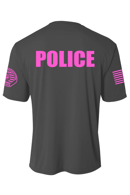 Winston PD Graphite Breast Cancer Performance shirt - A4N3142 Graphite