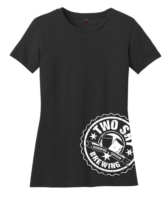 Two Shy Ladies Shirt -DM108L Black
