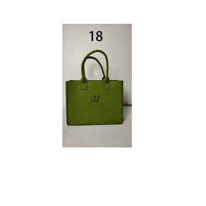 Country Financial Felt Tote Bags