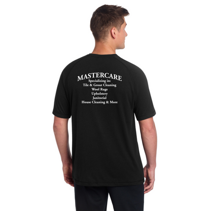 MasterCare Cleaning Men's Tri Blend Tshirt - ST400 Black