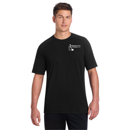 MasterCare Cleaning Men's Tri Blend Tshirt - ST400 Black
