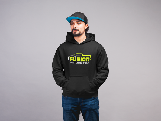 Fusion Motors Logo'd Hoodie - Independent Hoodie 4500 Black